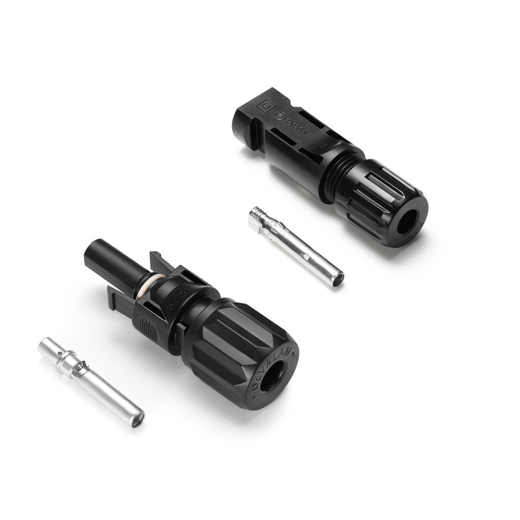 Conector Fotovoltaico MC4 - Par Macho/Fêmea Elgin - SolarWatt®